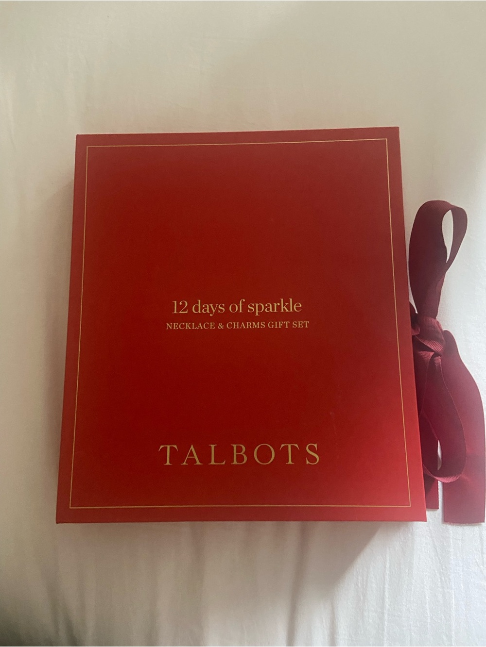 Talbots '12 Days of Sparkle' Necklace & Charms Gift Set